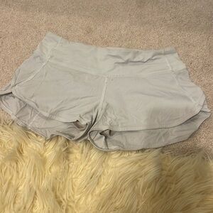 White lululemon speed ups